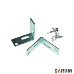 Кутник 40*40 мм для алюмінієвих лаг (10 шт.)