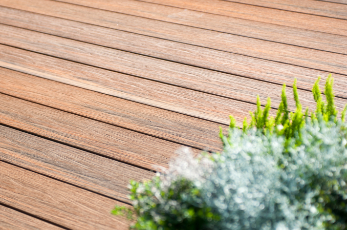 Візуалізація тераси з використанням терасної дошки Gardin Deco